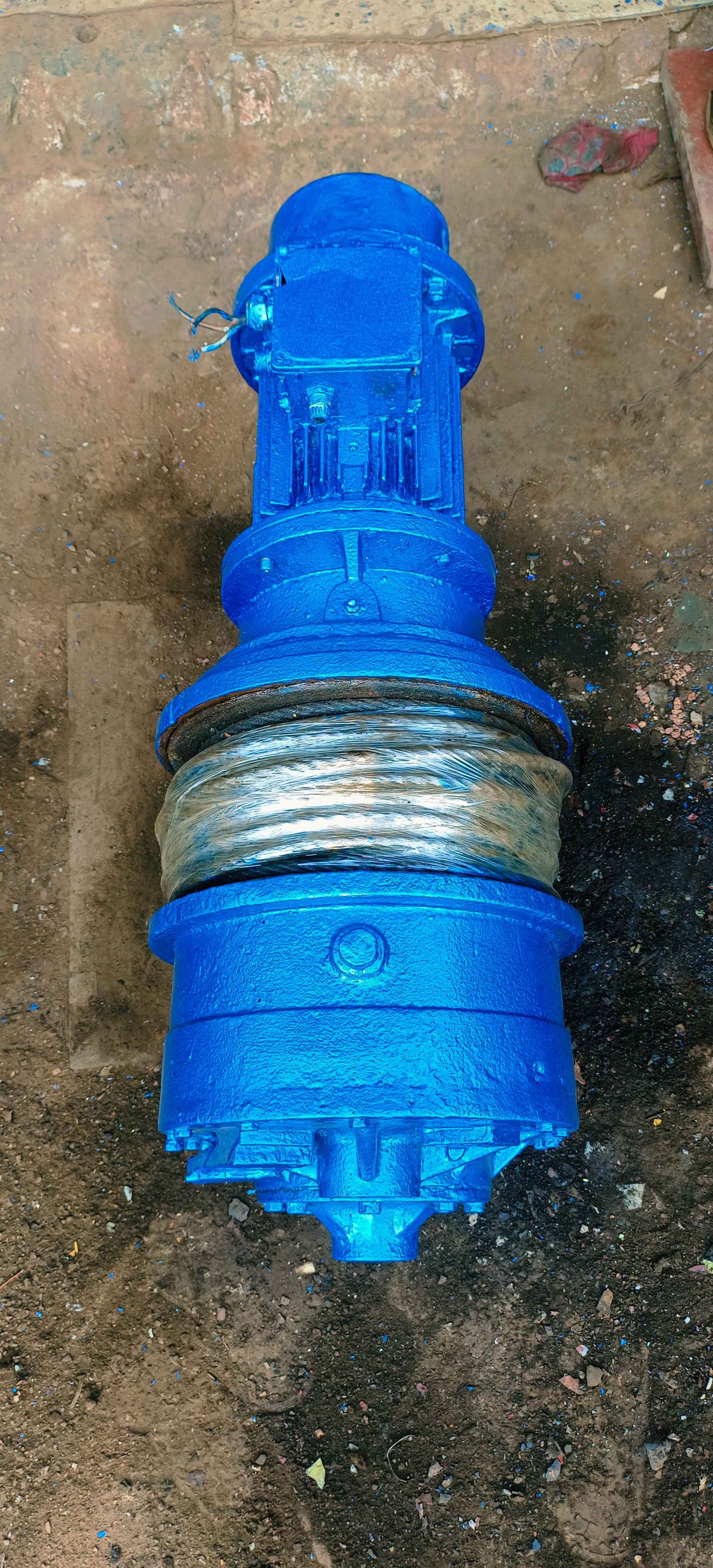 Japanese marine winch 5 HP brake motor planetary gear wire rope drum – Standard Machinery