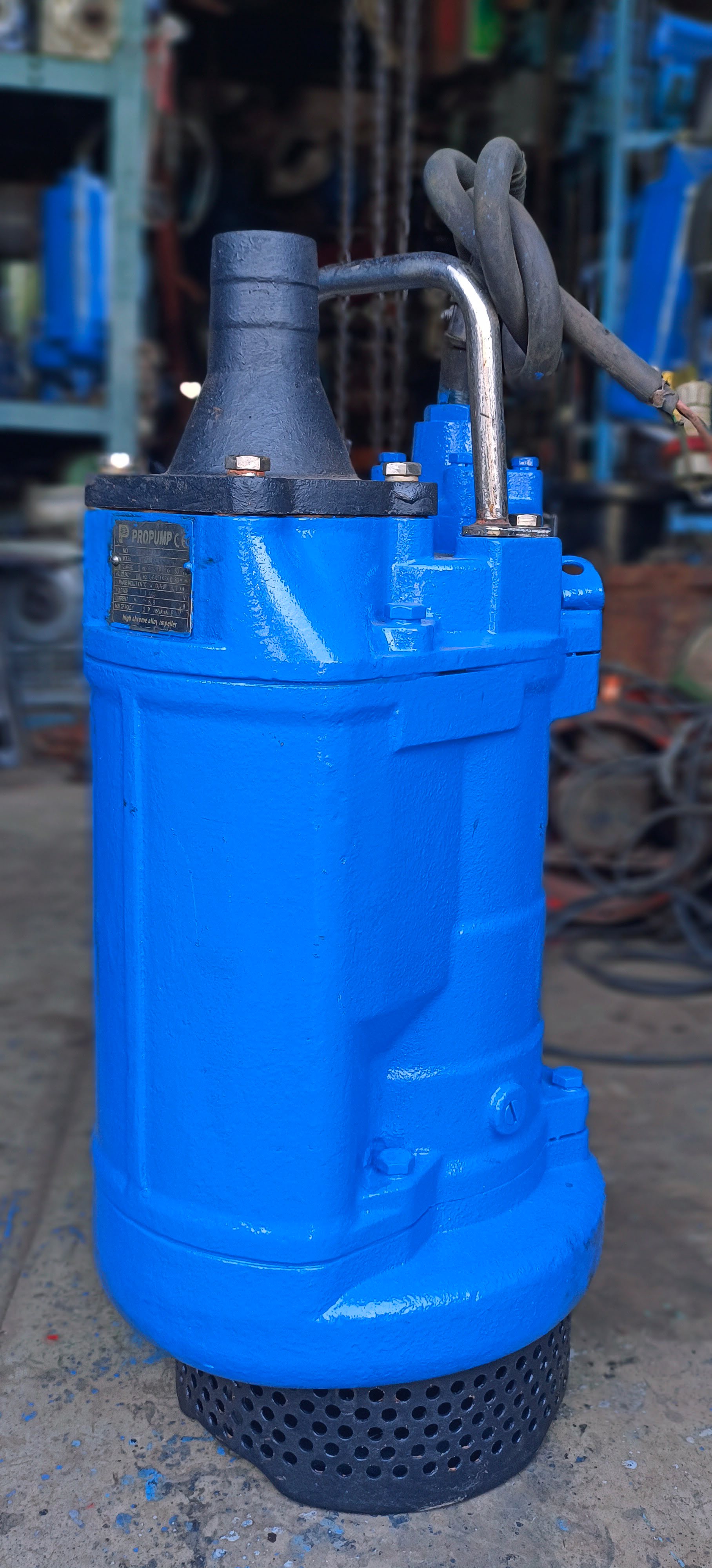 KTZ237 5 HP Submersible Dewatering Pump | High Chrome Alloy Industrial Drainage Pump