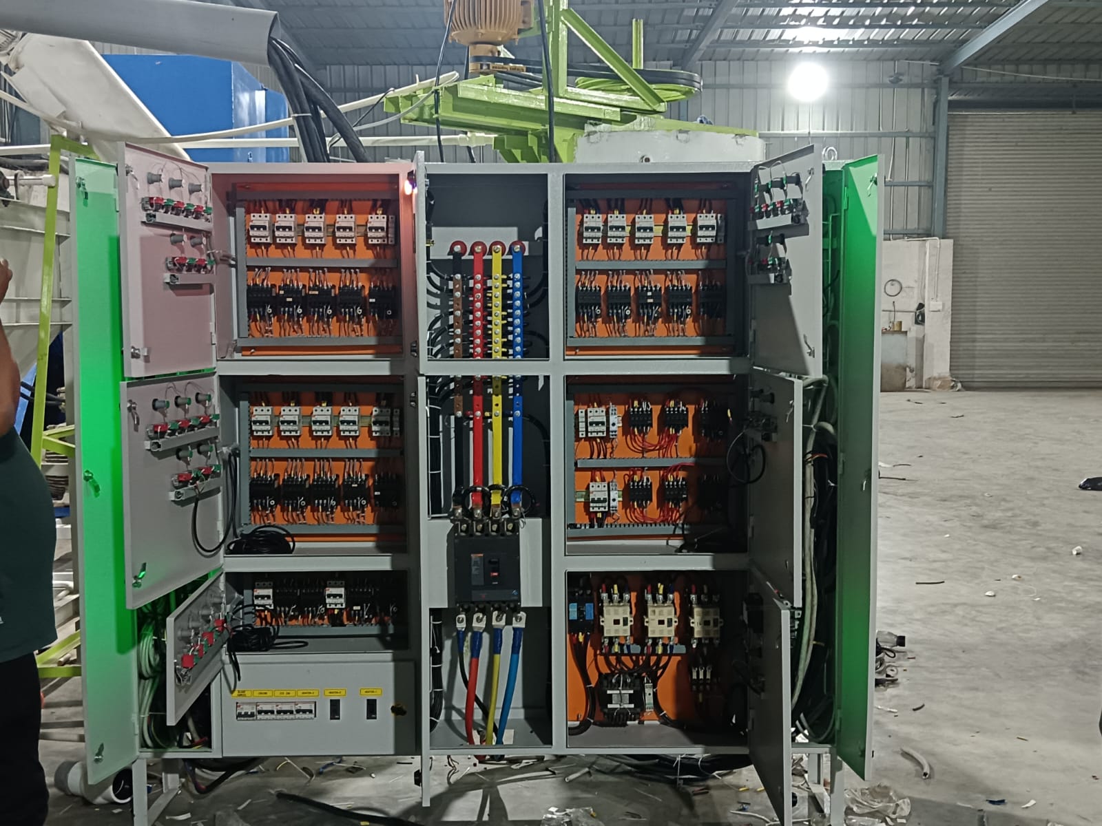 Refurbished large MCC Panel with Schneider Fuji contactors 200A+ ex-ship condition — Standard Machinery Bhavnagar Gujarat - View 2