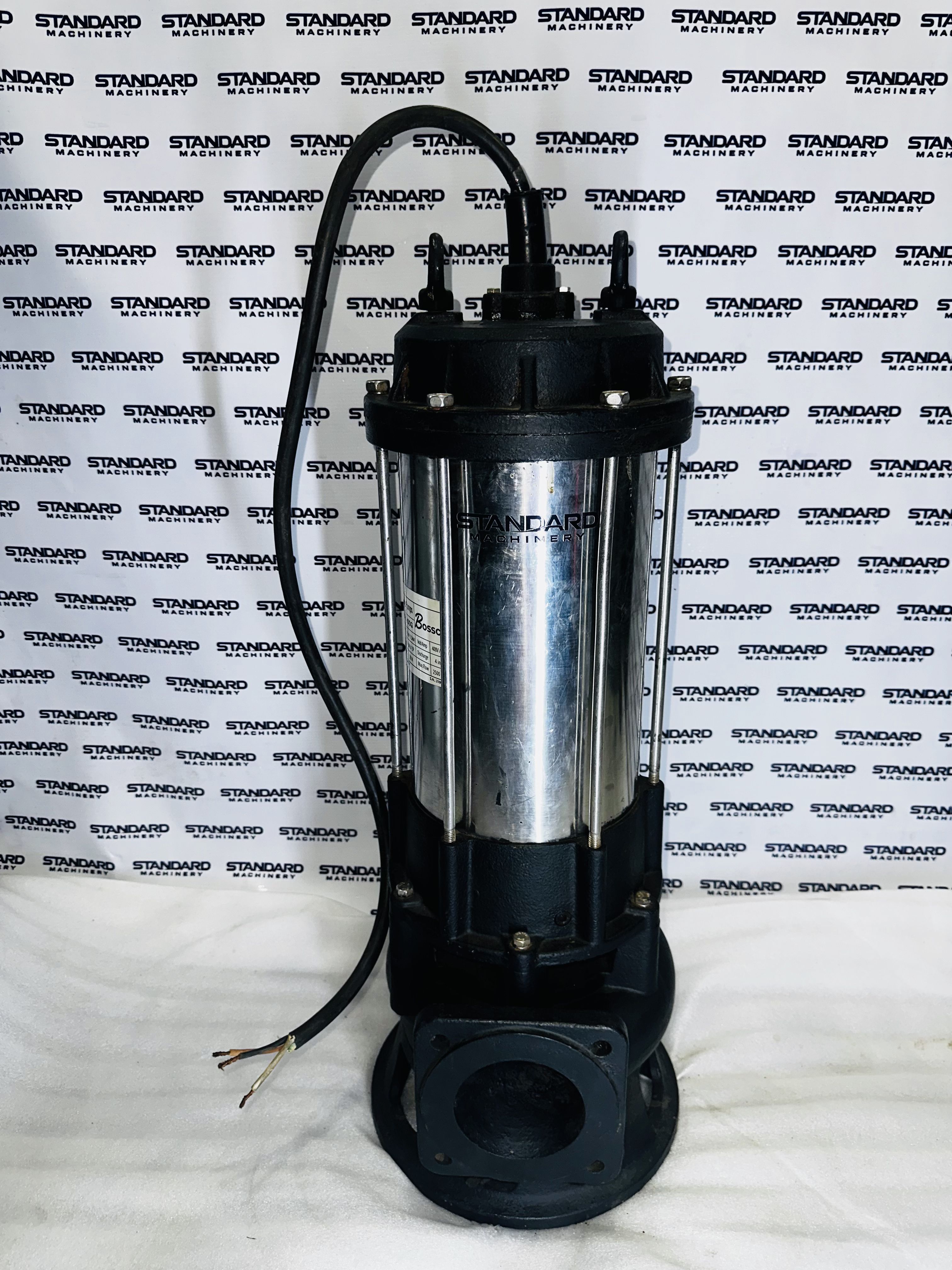Refurbished BOSSCO DSPK-100G submersible sewage pump 10 HP 2500 LPM 400V Taiwan — Standard Machinery - View 3