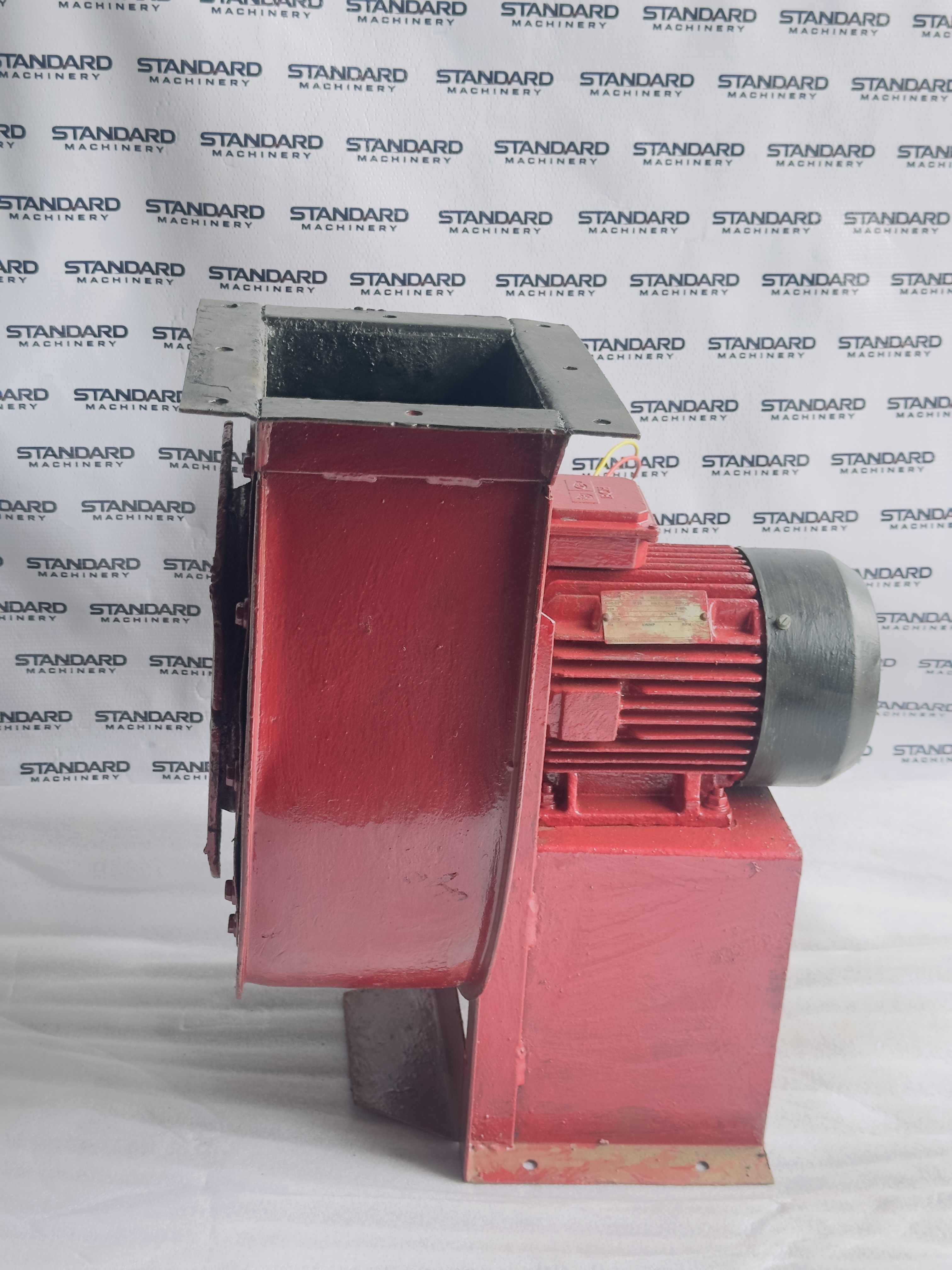 Refurbished BCH 2 HP industrial centrifugal blower 440V IP55 Class F S1 duty 1420 RPM — Standard Machinery - View 2