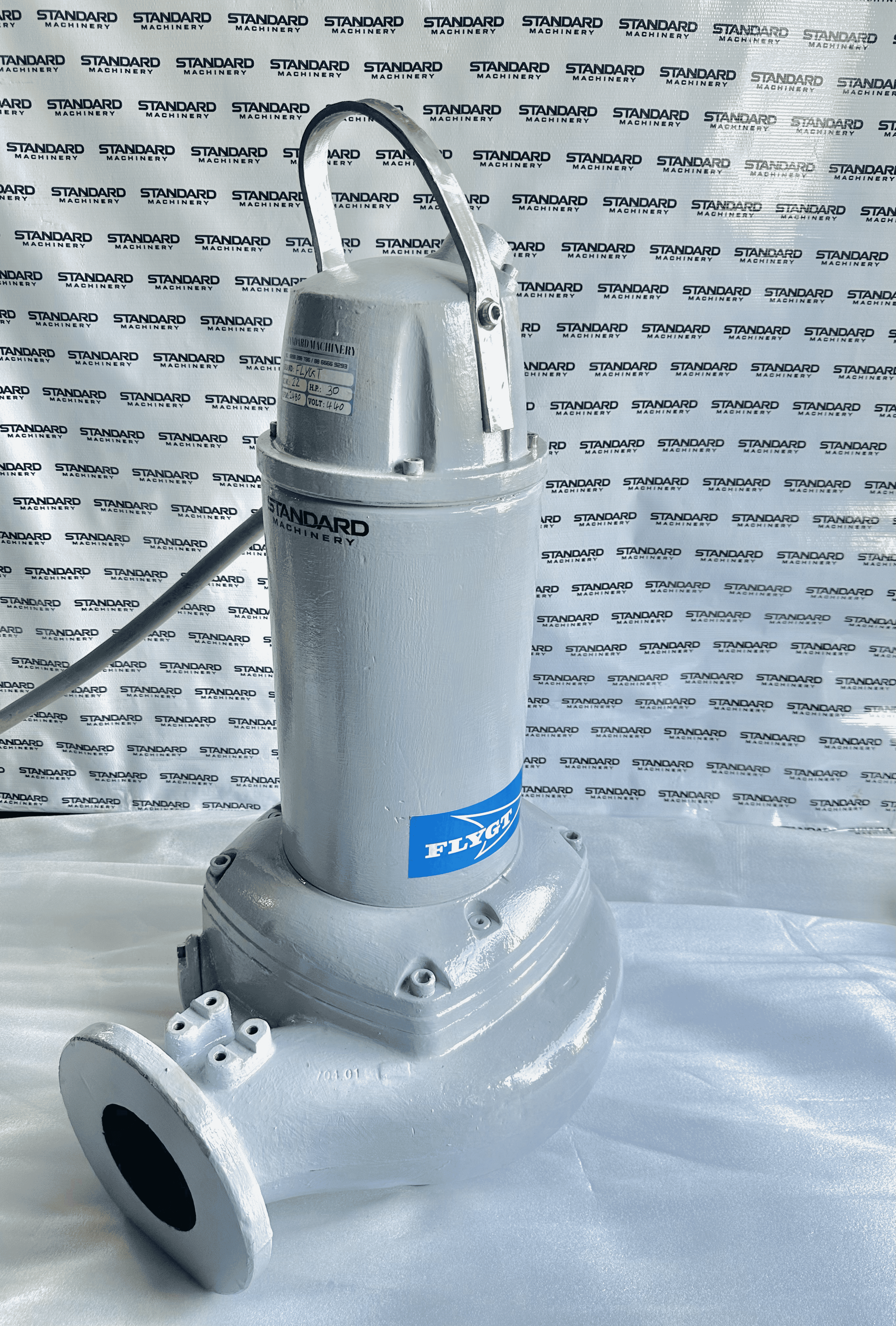 Flygt 3171.091 Submersible Sewage & Sludge Pump — 30 HP / 22 kW, 690/400V, IP68, S1 Duty, Xylem | Standard Machinery