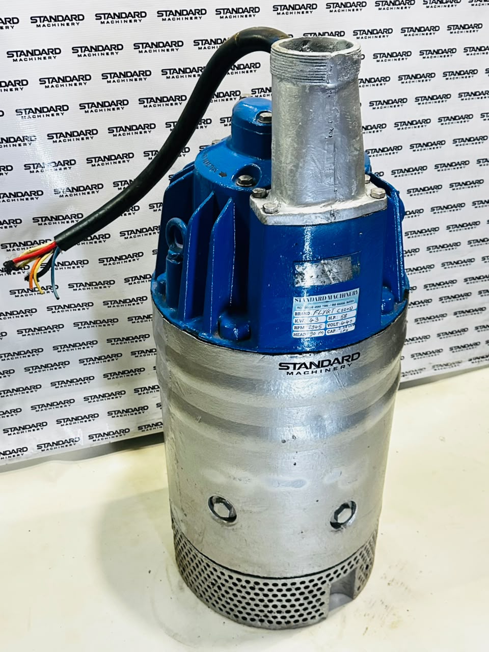 Flygt 2201 submersible dewatering pump 43 kW 58 HP 440 V – Standard Machinery - View 7